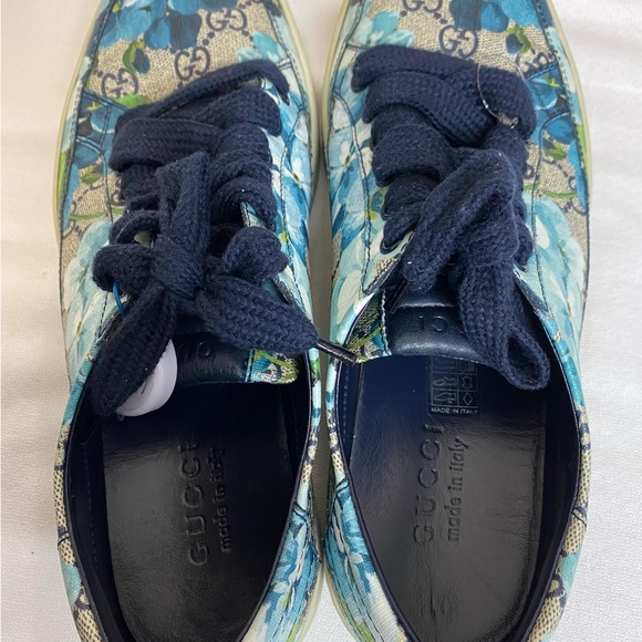 GUCCI
GUCCI MEN'S BLOOM FLOWER PRINT BLUE SUPREME GG CANVAS SNEAKER SHOES 9.5 - Picture 13 of 14